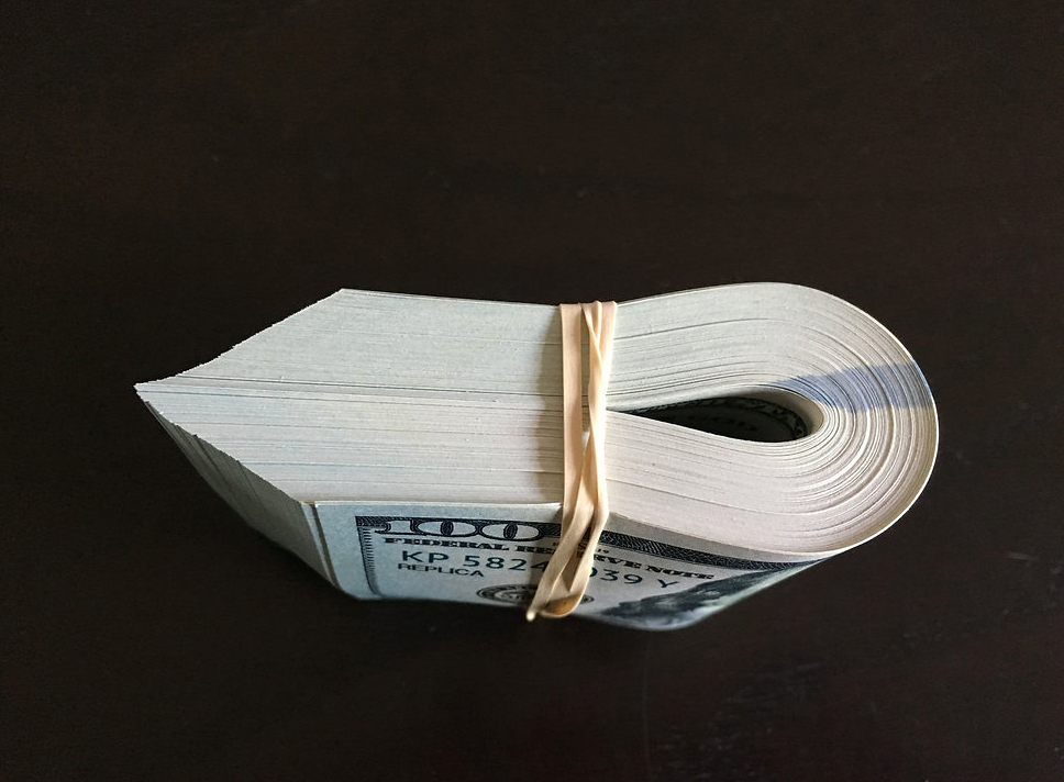 $10,000 Fold Prop Money - Full Printed