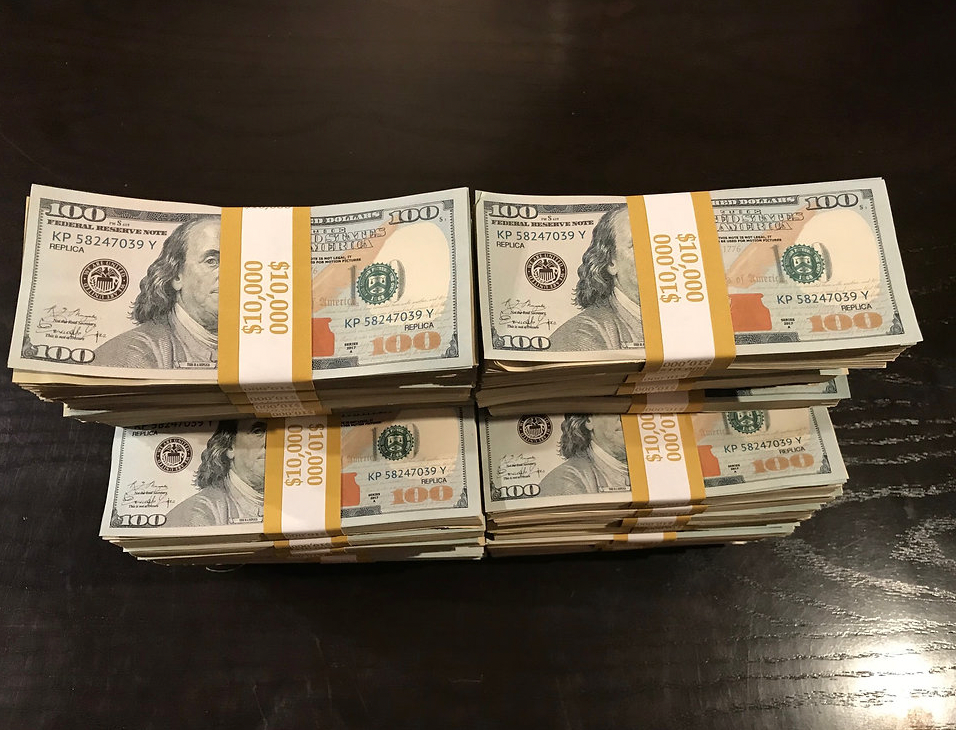 $500,000 Used Prop Money 50 stacks