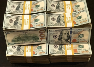 $100.000 Used Prop Money 10 stacks