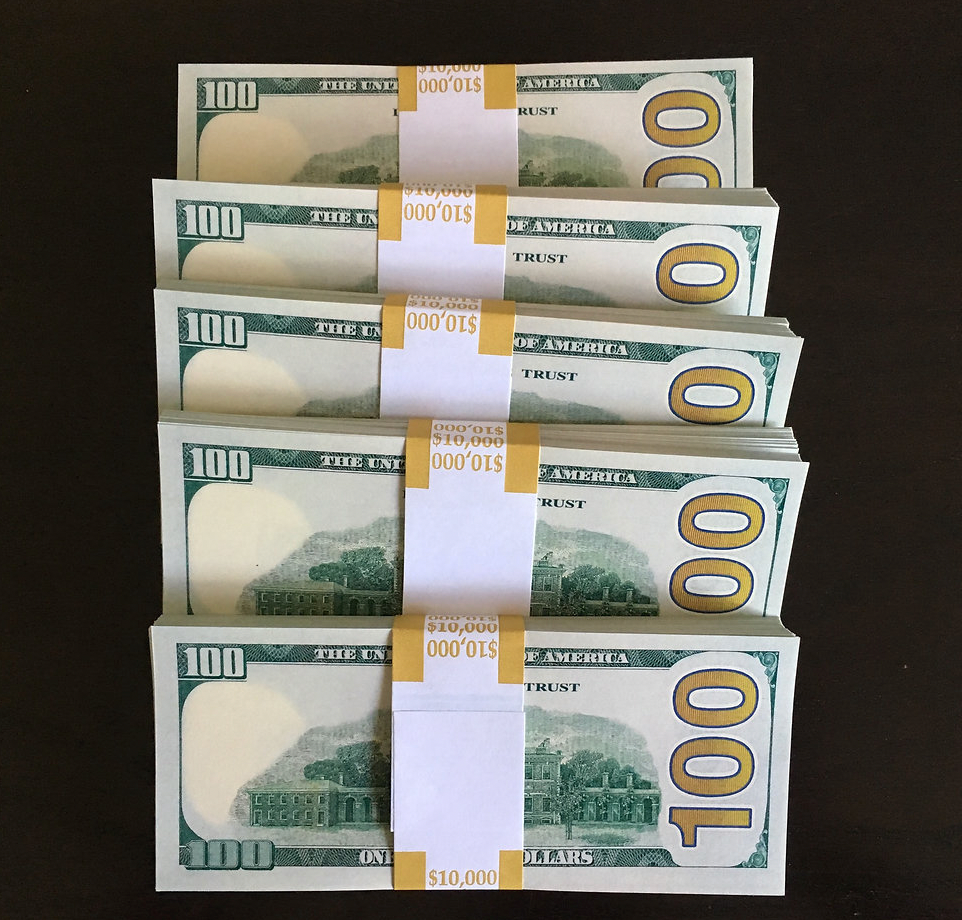 $50.000 Prop Money 5 stacks