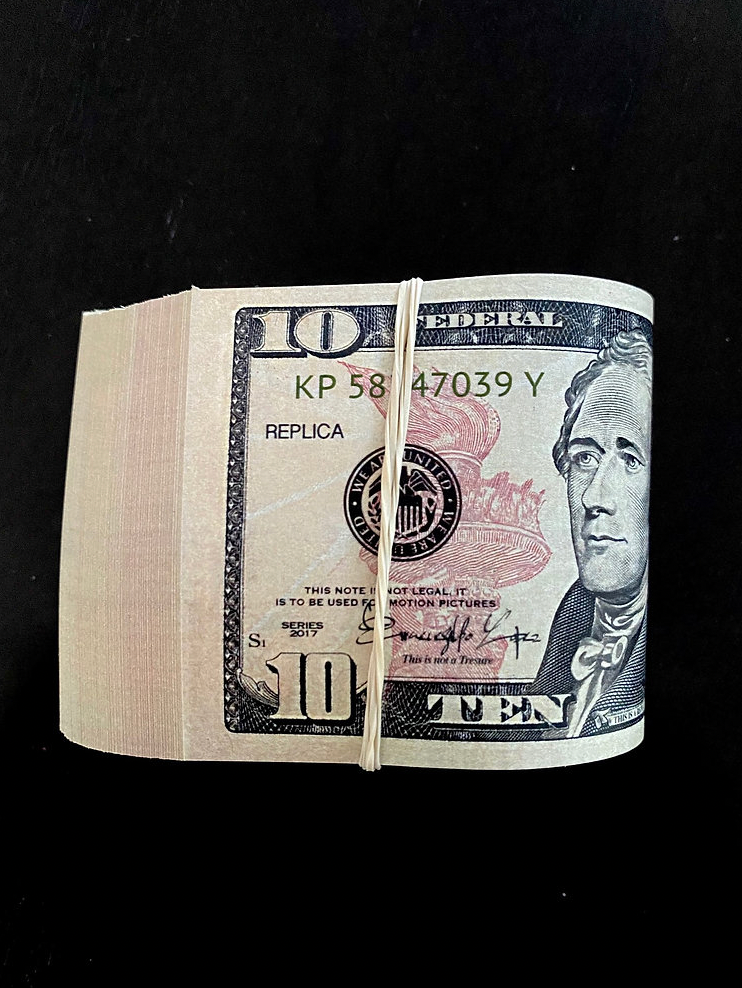 $1,000 Fold Prop Money - Full Printed