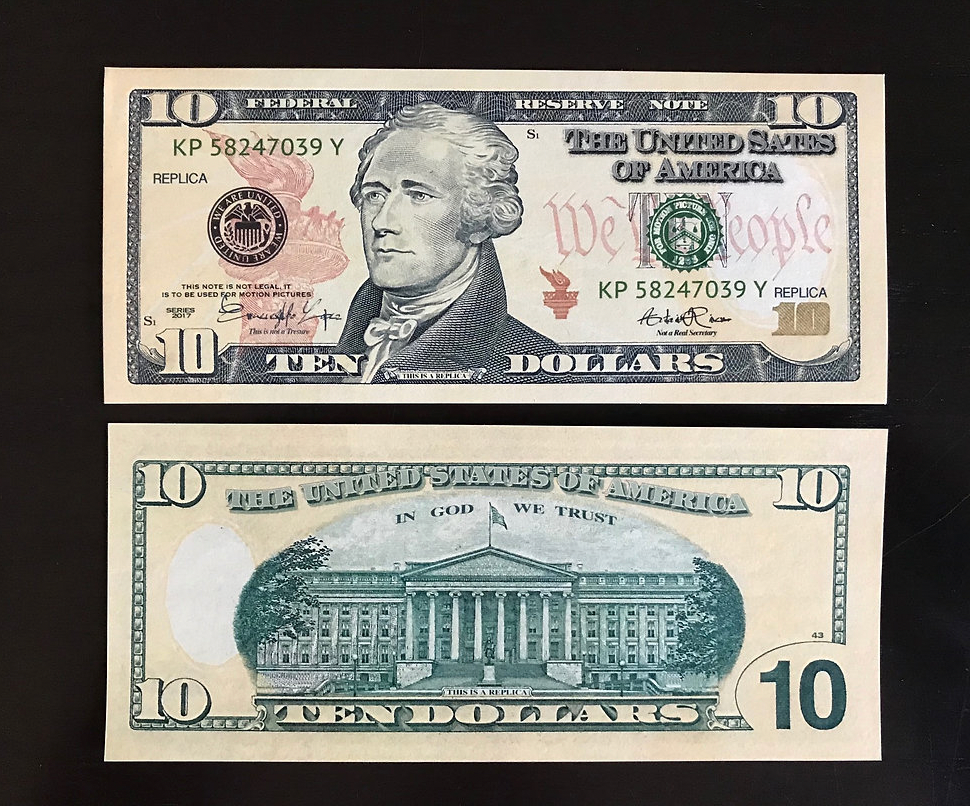 $1,000 Fold Prop Money - Full Printed