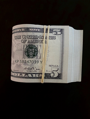 $500 Fold Prop Money - Full Printed