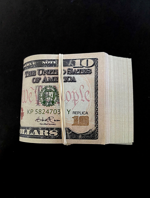 $6,000 Fold Prop Money 2 stacks