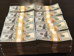 $1,000,000 Used Prop Money 100 stacks