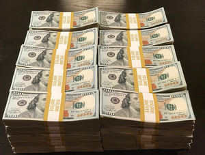 $1,000,000 Used Prop Money 100 stacks